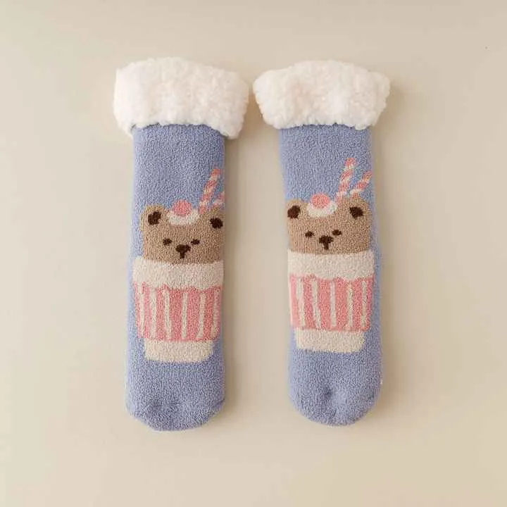 جوارب سميكة من مخمل,Thick velvet socks