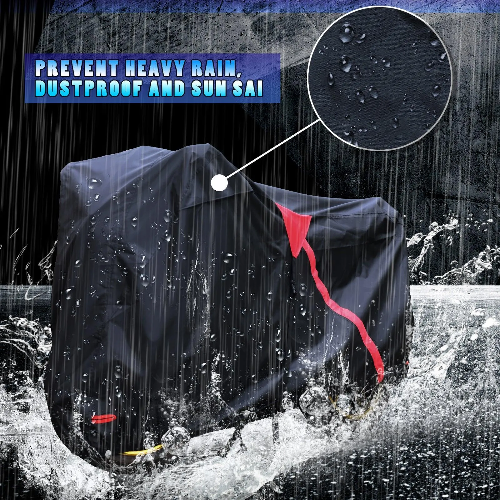 420D Waterproof Motorcycle Cover - Outdoor Motocycle Cover | XYZCTEM®