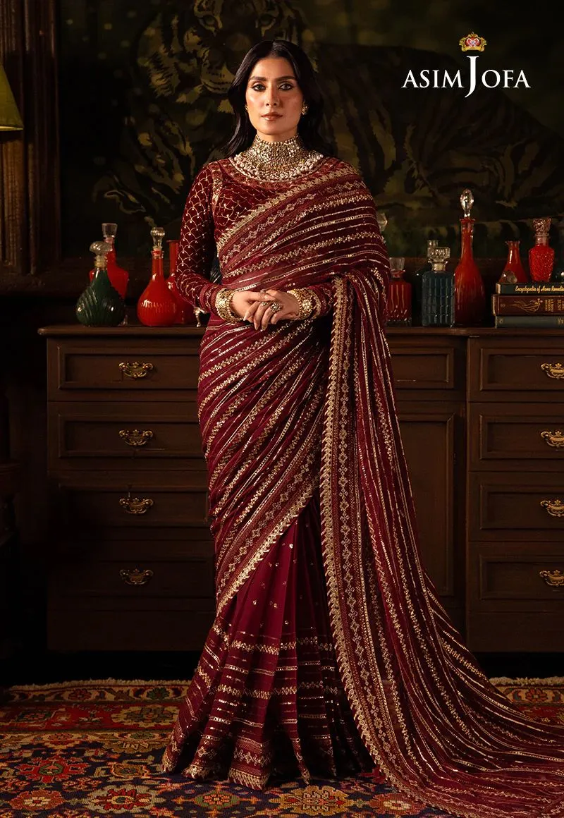 ASIM JOFA MAKHMAL WEDDING VELVET 02
