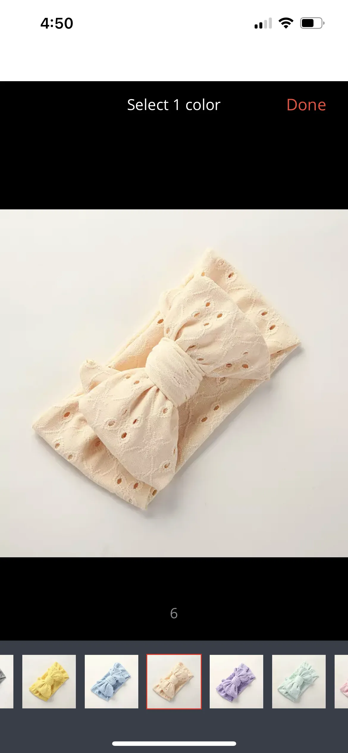 Baby Top Knot Double Bow Headband  Sand