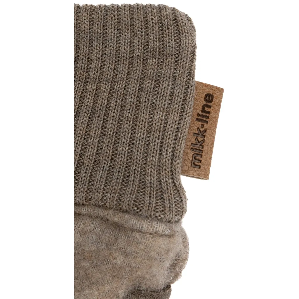 Baby Wool Mittens - Melange Denver