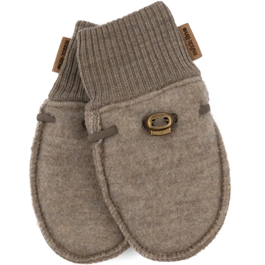 Baby Wool Mittens - Melange Denver