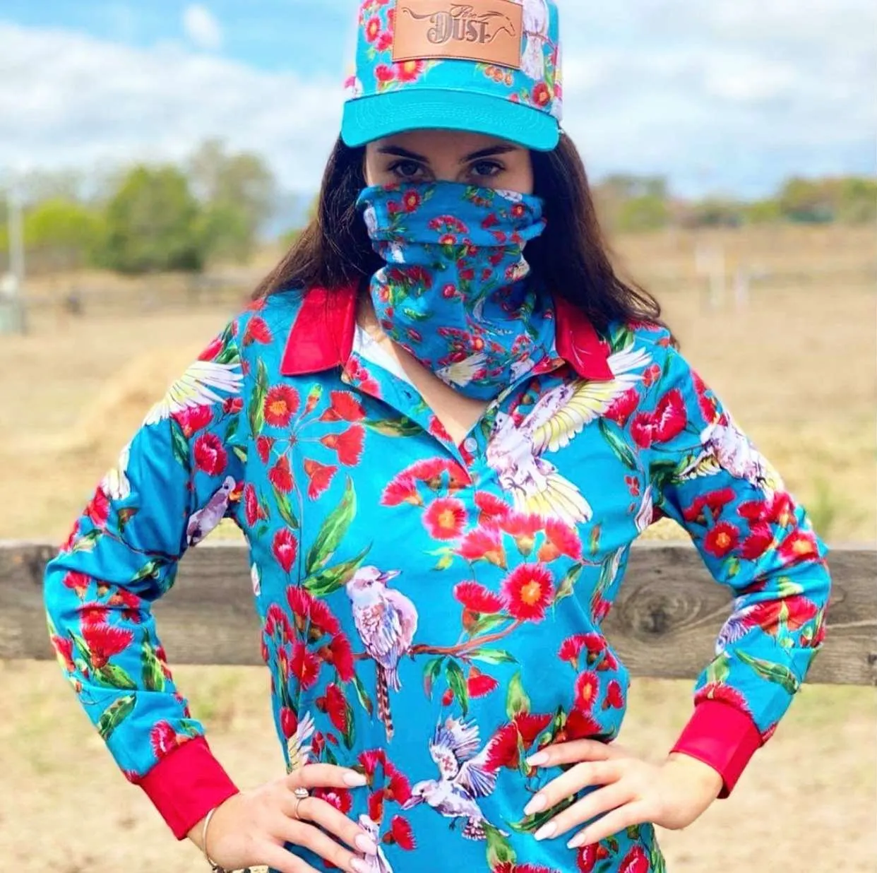 Bandanas in Country Blooms designs