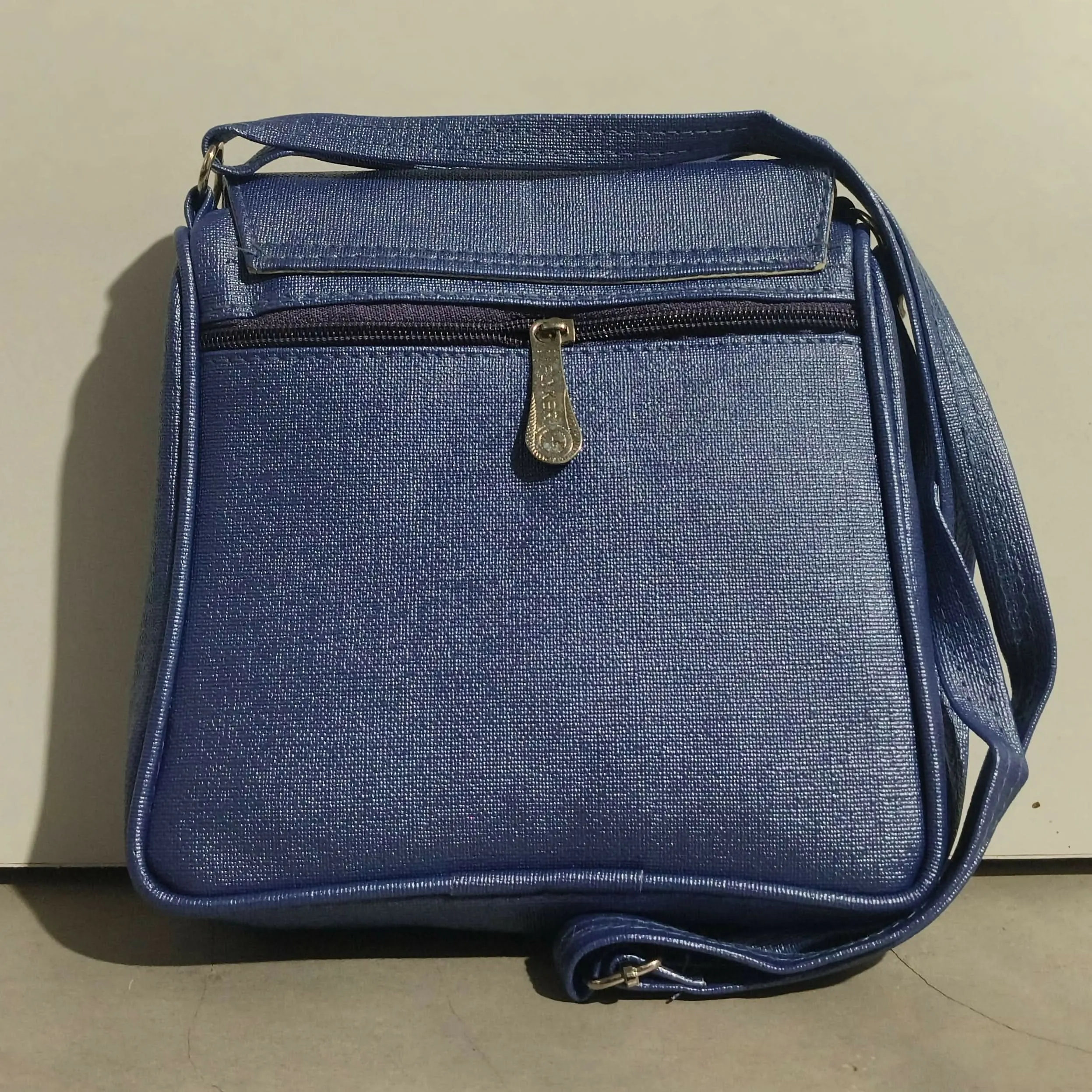 Blue Laser-Cut Crossbody Bag (TPT)