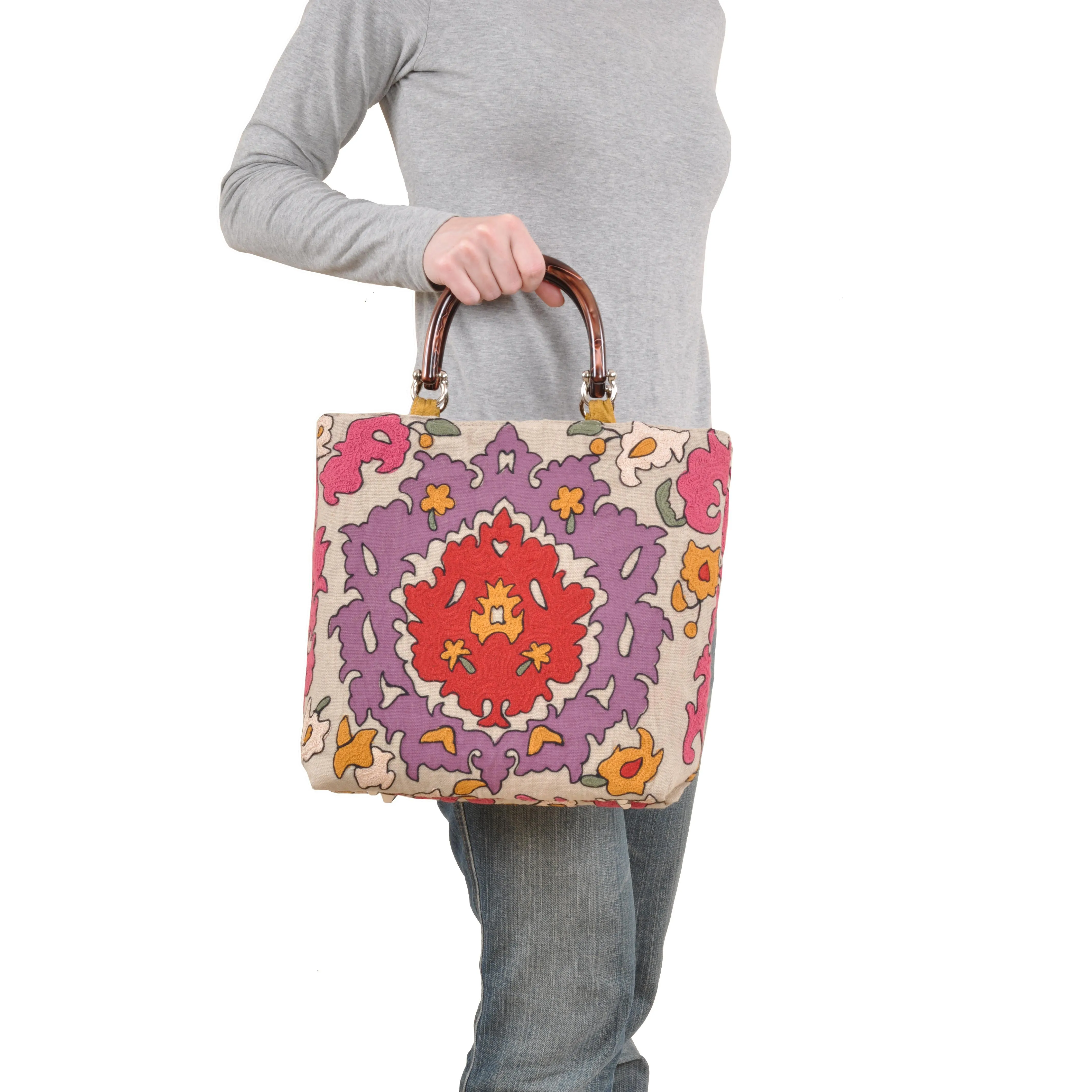 Bohemian Green Small Tote
