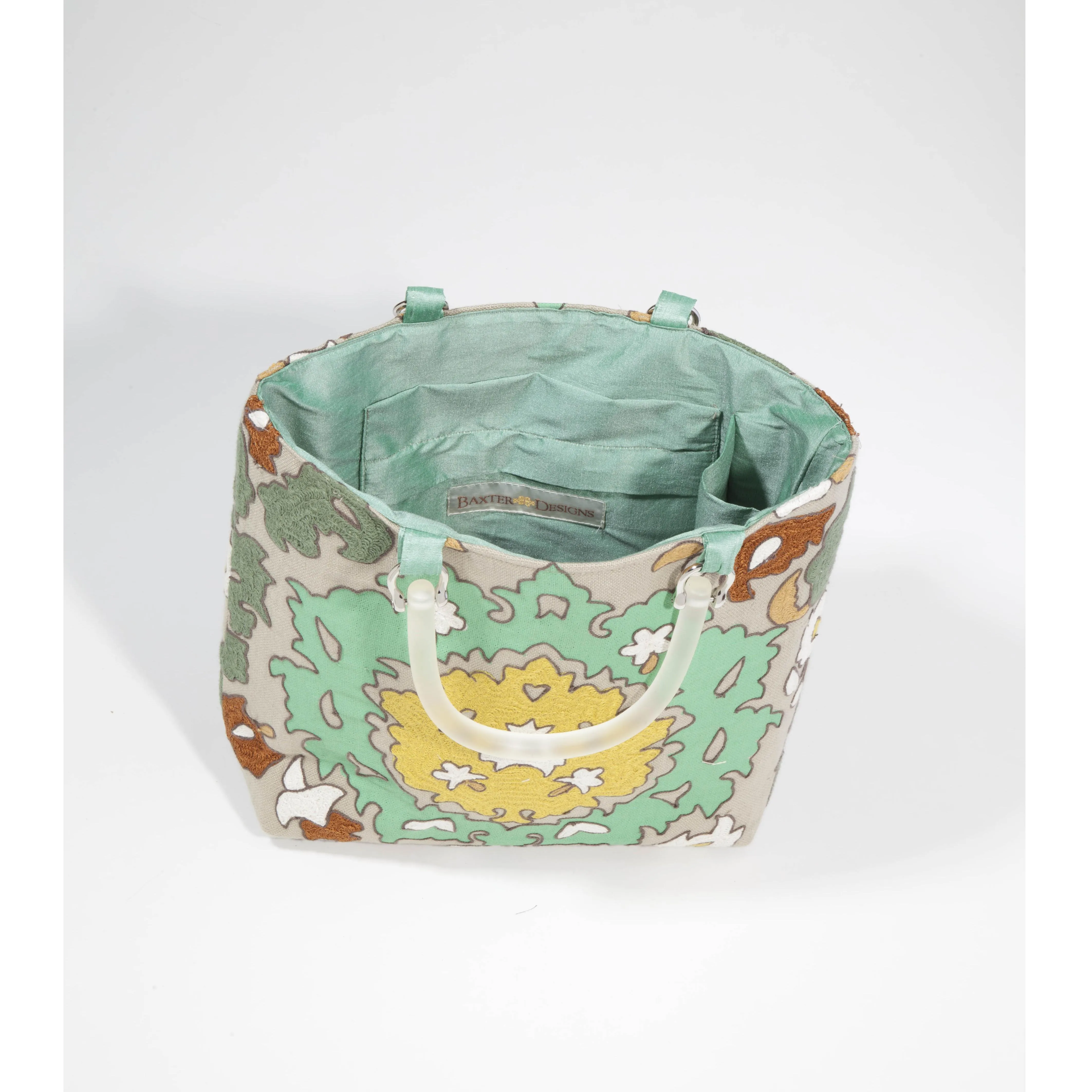 Bohemian Green Small Tote