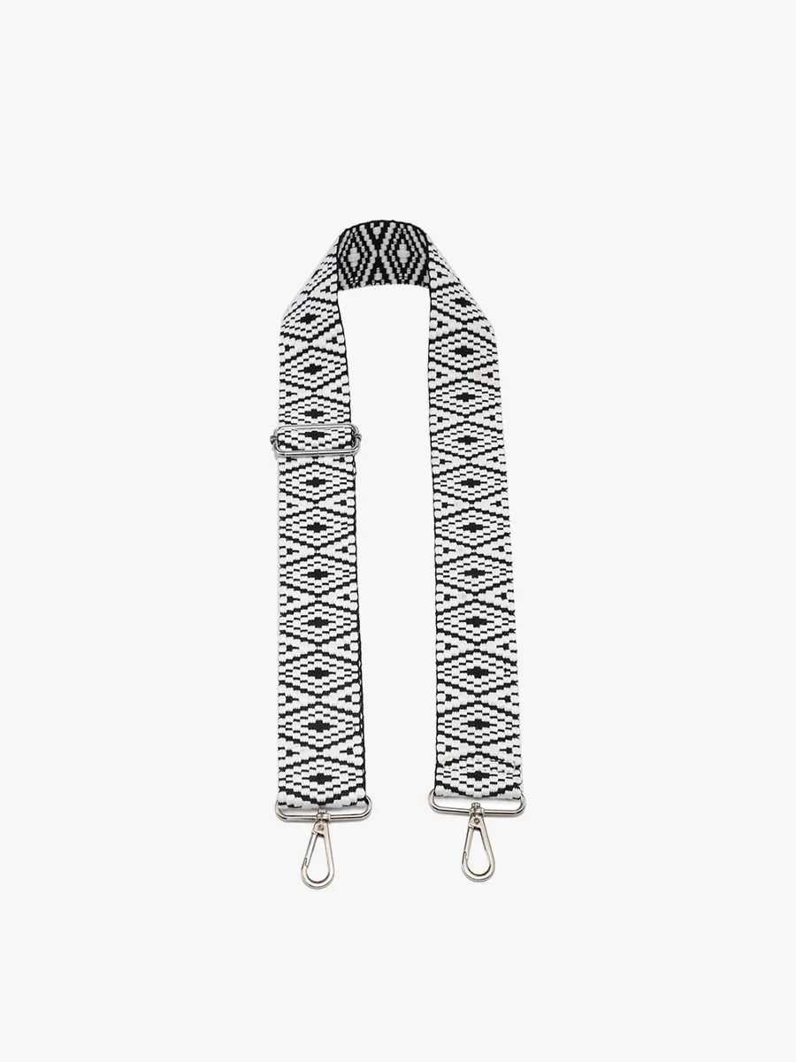 Bohemian Guitar Strap - Black