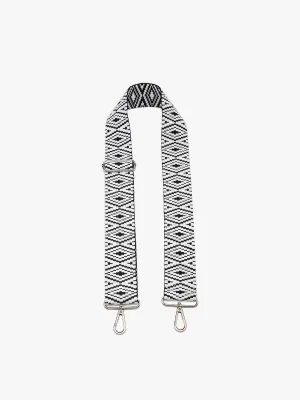 Bohemian Guitar Strap - Black