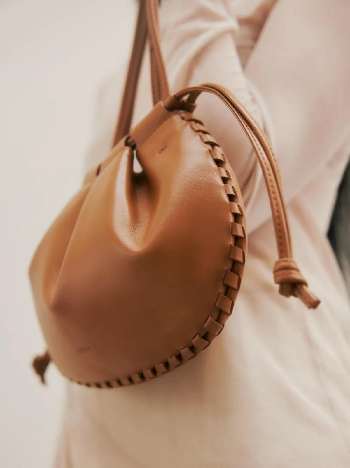 Bon Bien Bag In Tan Brown
