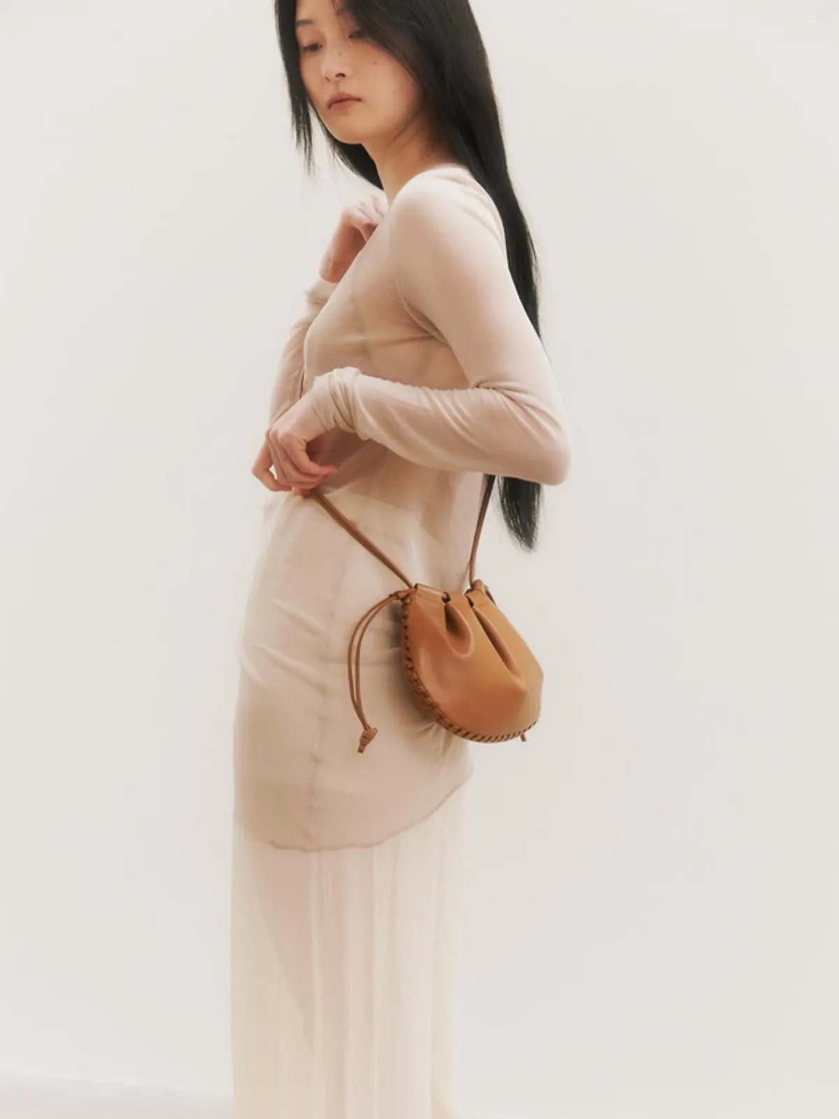 Bon Bien Bag In Tan Brown