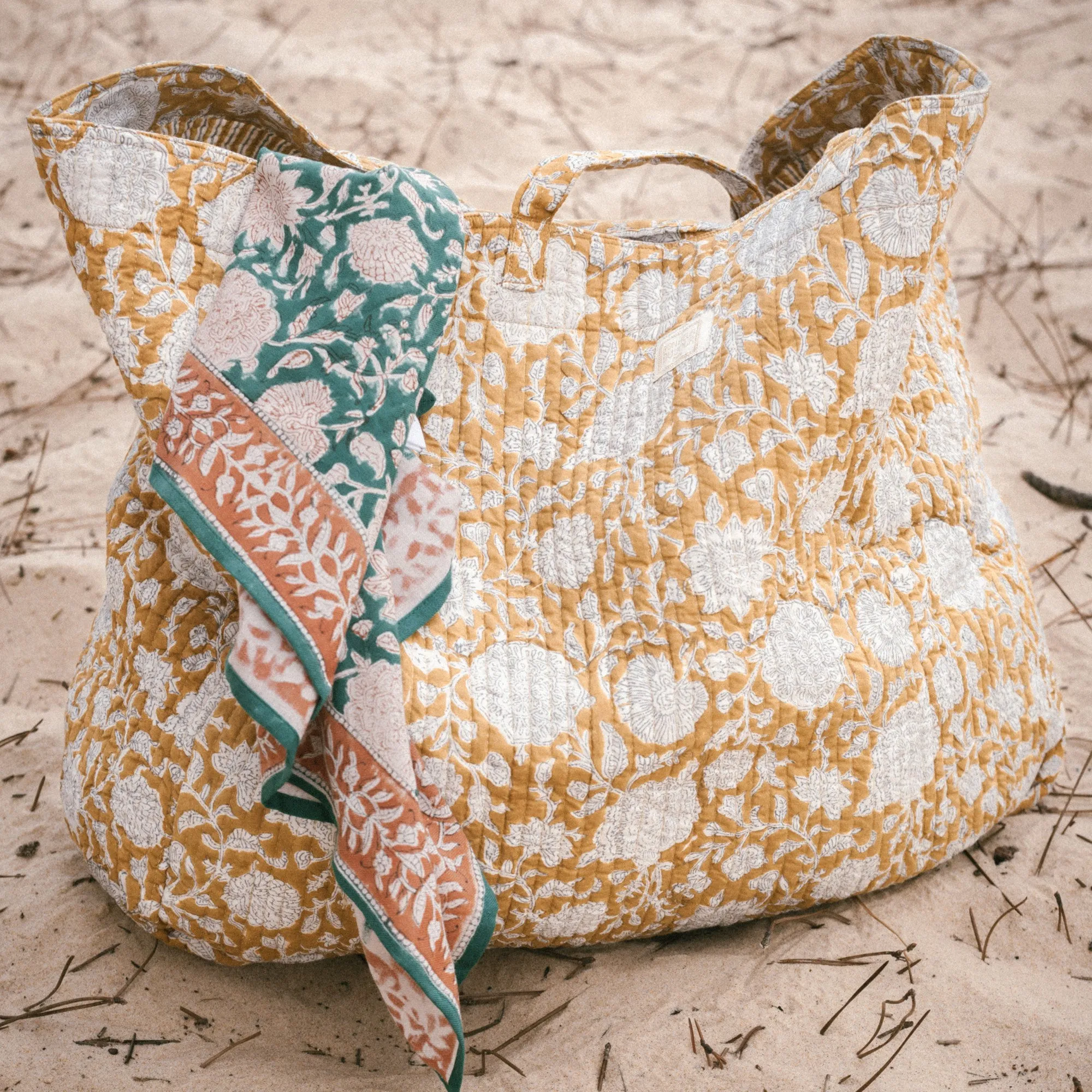 Bonheur du Jour Paris Shopper Bag Tupia Absynthe Tu