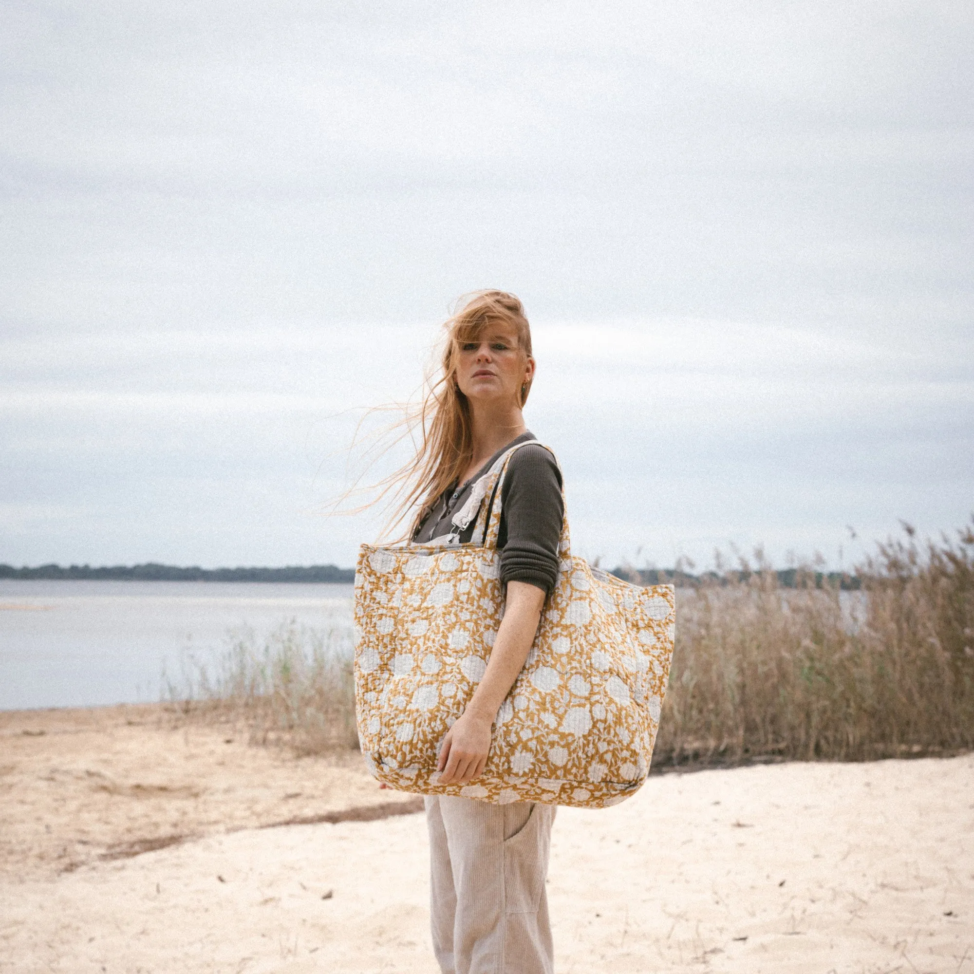 Bonheur du Jour Paris Shopper Bag Tupia Absynthe Tu