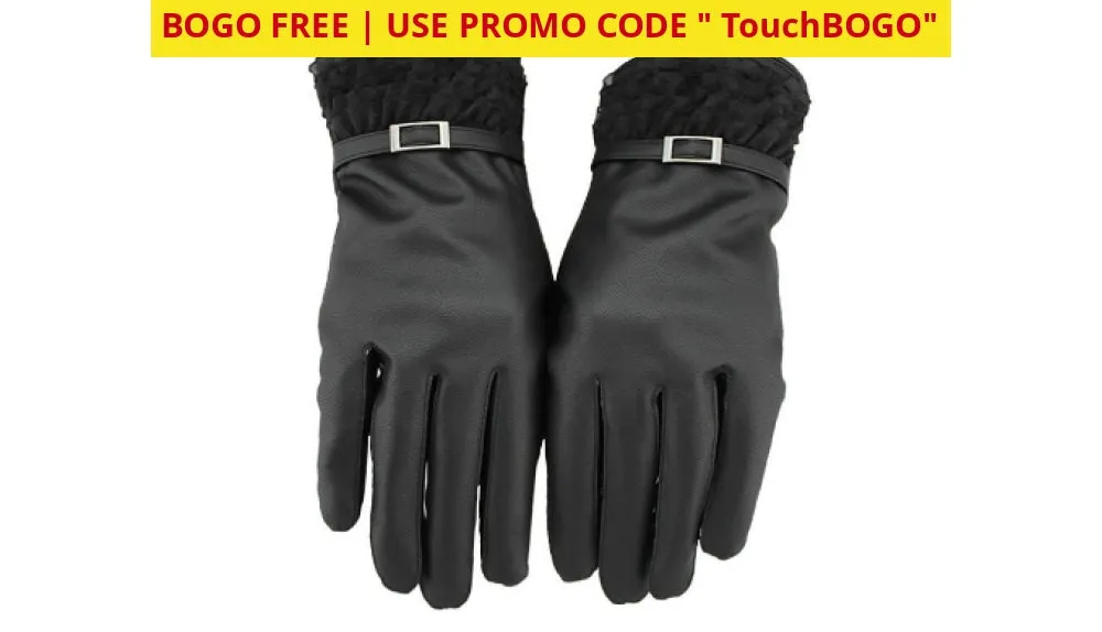 Buy One Get One Free: Touchscreen Winter Gloves - Ships Quick!