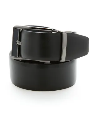Carbon Leather Reversible Belt