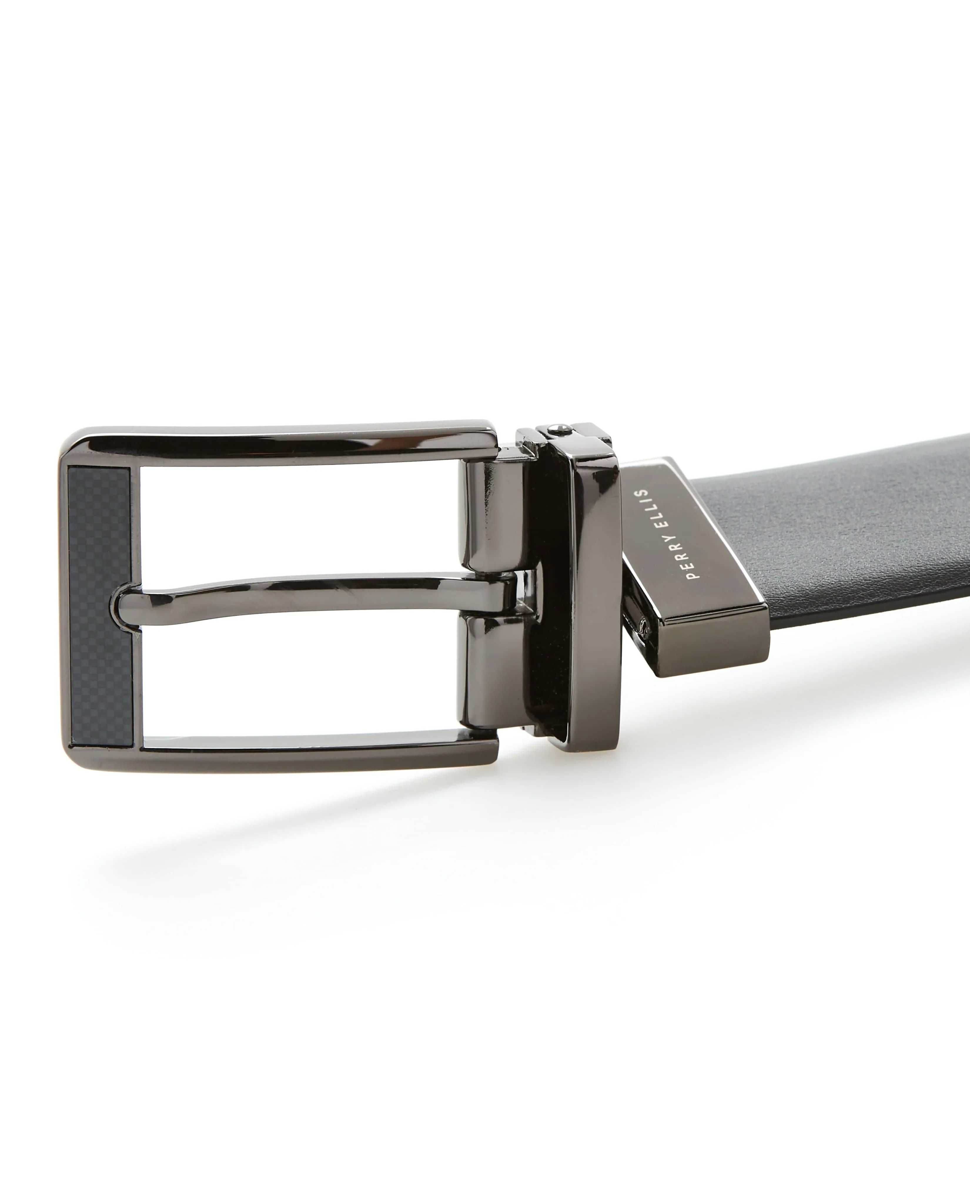 Carbon Leather Reversible Belt