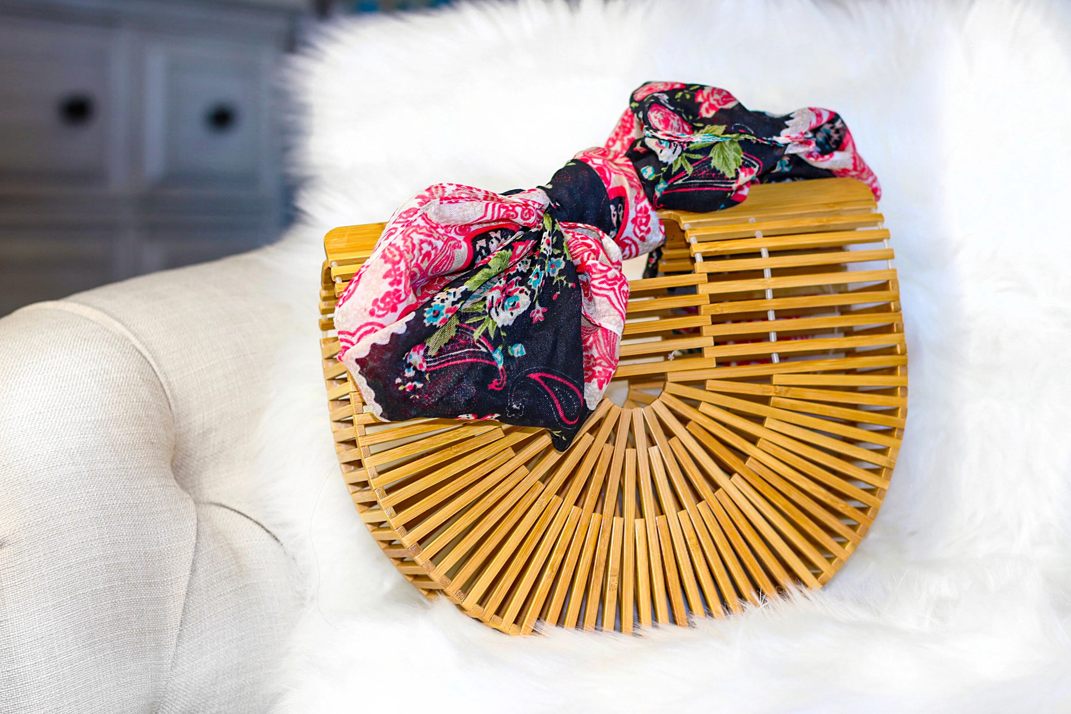 C’est Chic Bamboo Clutch