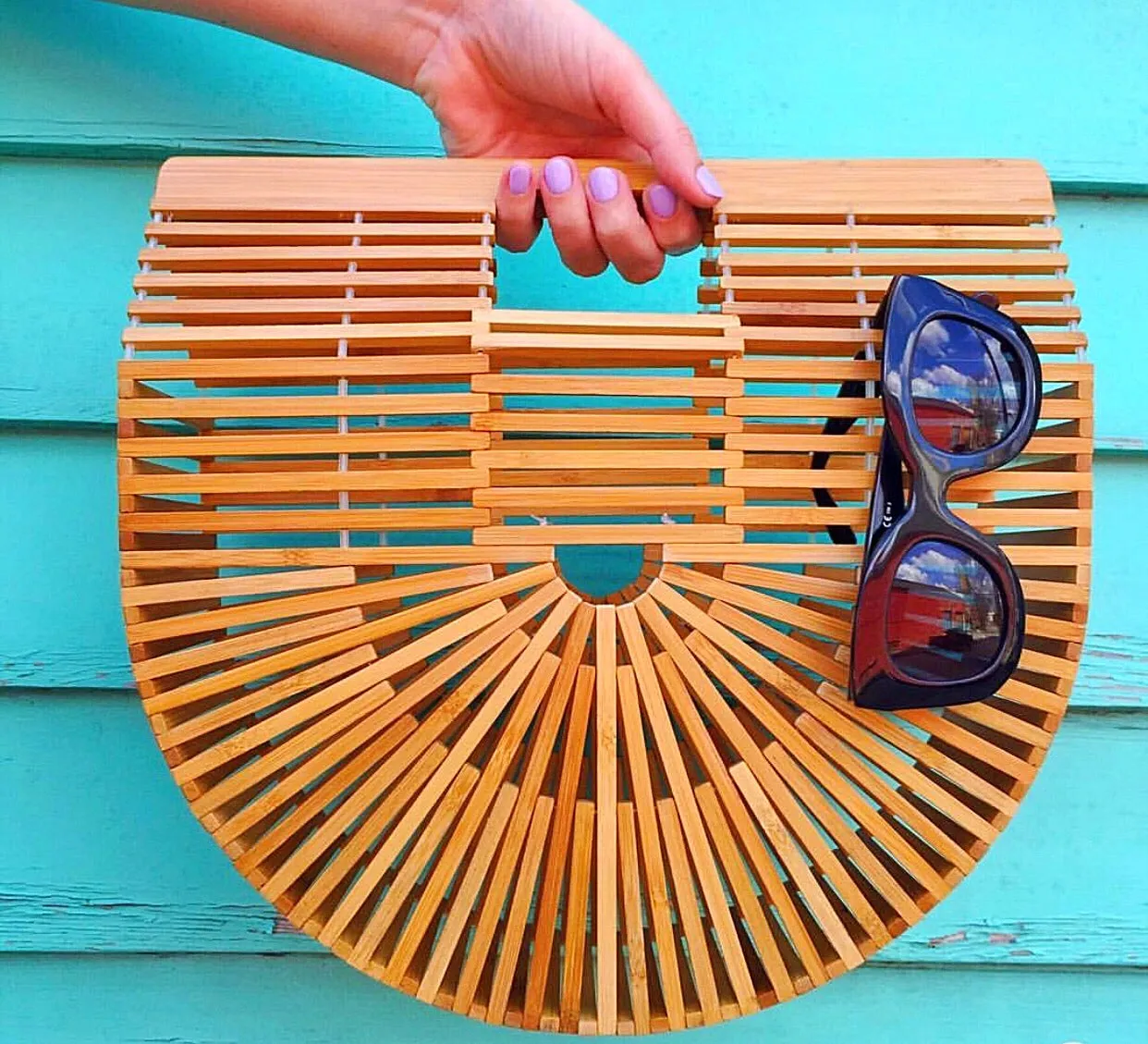 C’est Chic Bamboo Clutch