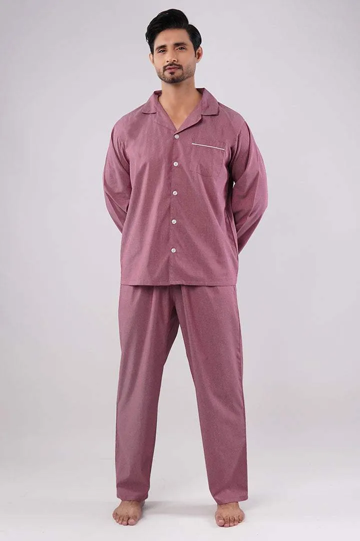 Cherry Polka Night Suit