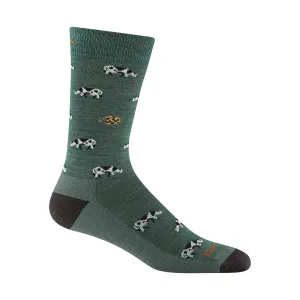 Darn Tough Vermont Men's Dairy Air Crew Lightweight Lifestyle Sock - Pasture