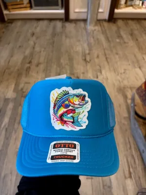 Flossy Fish Trucker Caps