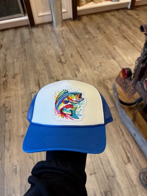 Flossy Fish Trucker Caps