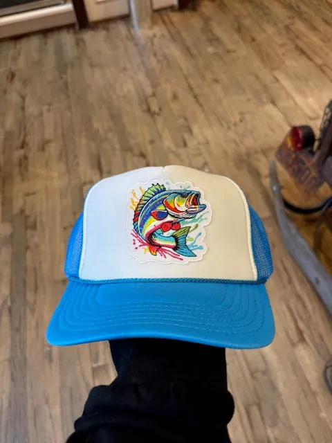 Flossy Fish Trucker Caps