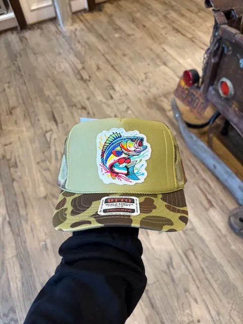 Flossy Fish Trucker Caps