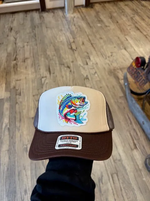 Flossy Fish Trucker Caps