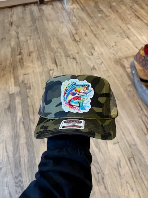 Flossy Fish Trucker Caps