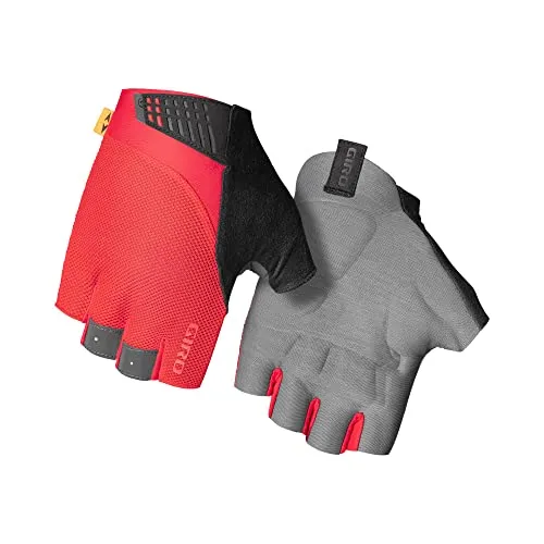 Giro Supernatural Mens Bicycle Gloves Bright Red Large