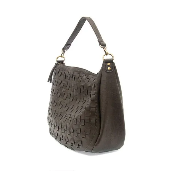 JOY SUSAN Kali Woven Slouchy Hobo