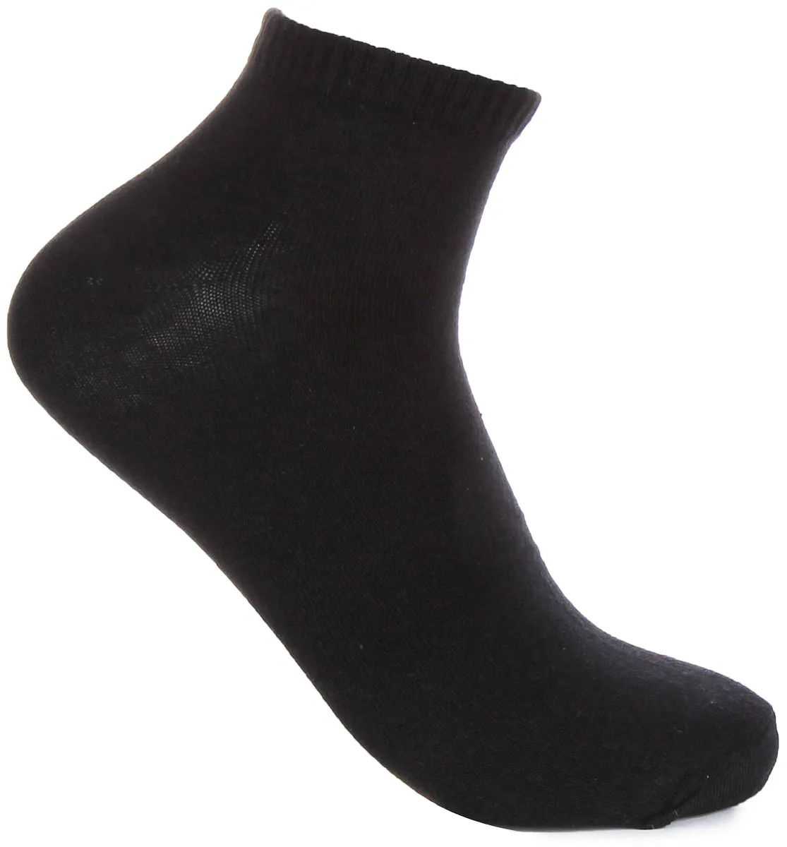 Justinreess England 2 Pairs Low Cut Socks In Black