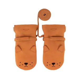 Kapi Mittens | Lion | Caramel Nubuck