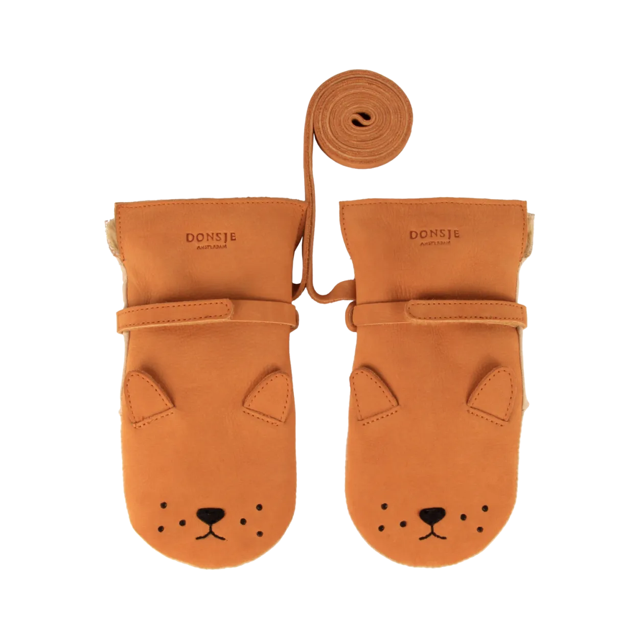 Kapi Mittens | Lion | Caramel Nubuck
