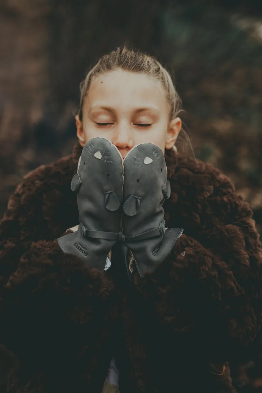 Kapi Mittens | Mouse | Grey Nubuck