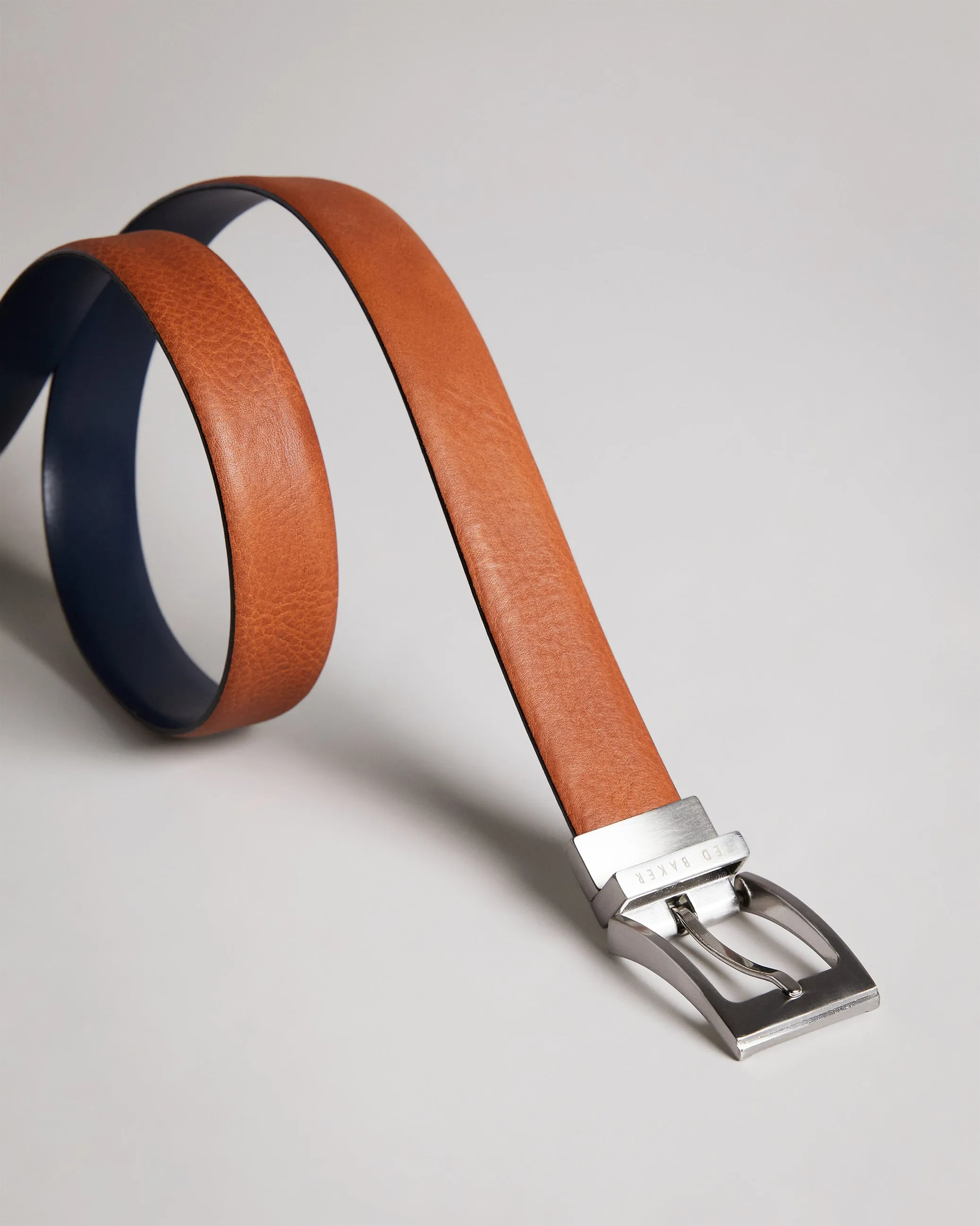 Karmer Reversible Leather Belt Tan