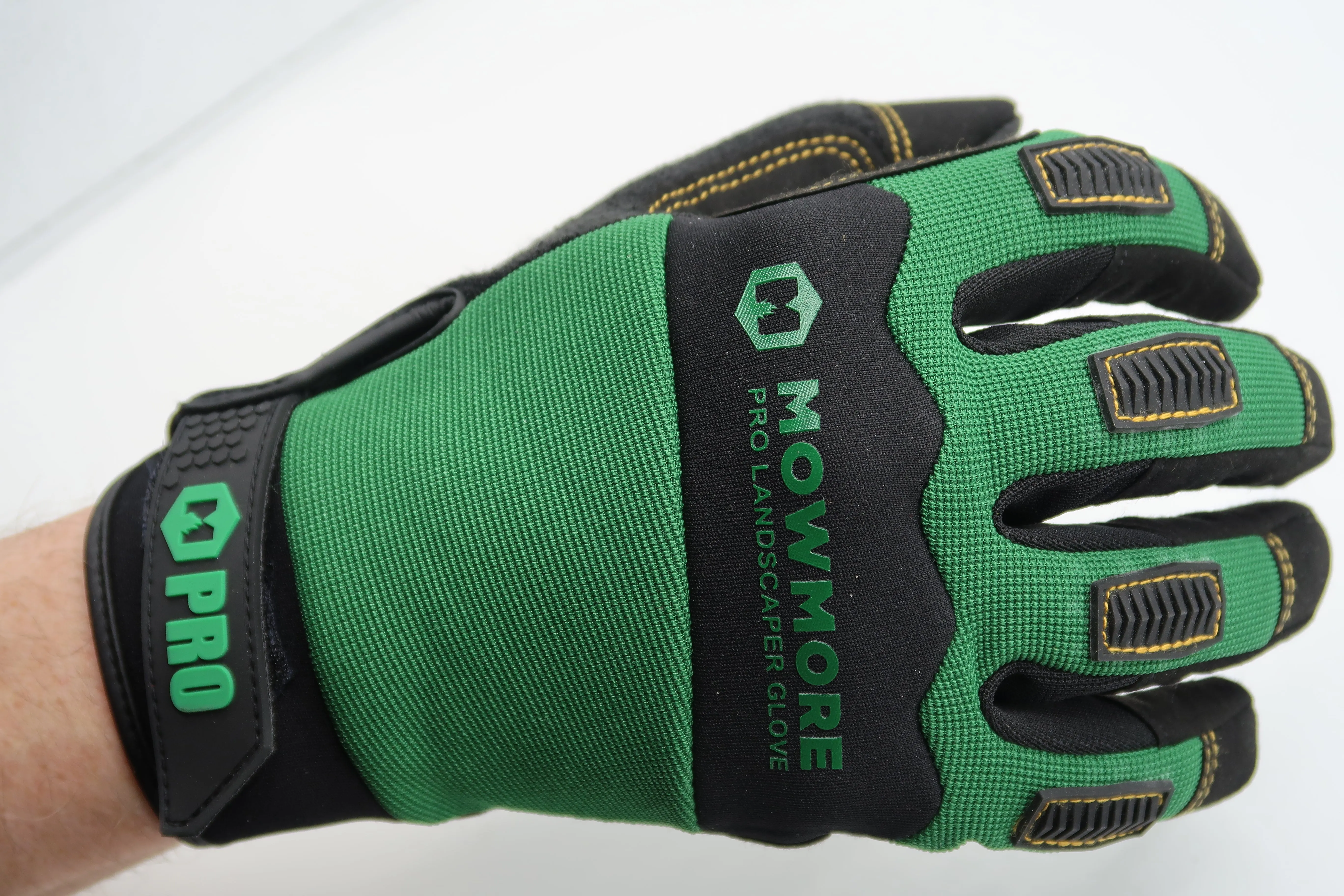 Landscaping Work Gloves, Microfiber, Anti-Vibration, Dexterity, Sweat Wipe | MMGL