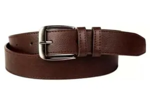 Leather Belt For Men Formal Leather Belt (Brown - All sizes)