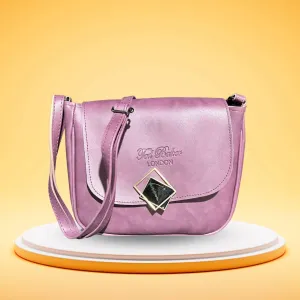 leather hand bag(pink, TPT)