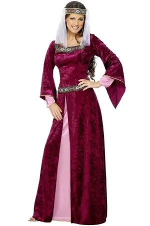 Maid Marion Womens Plus Size Renaissance Costume