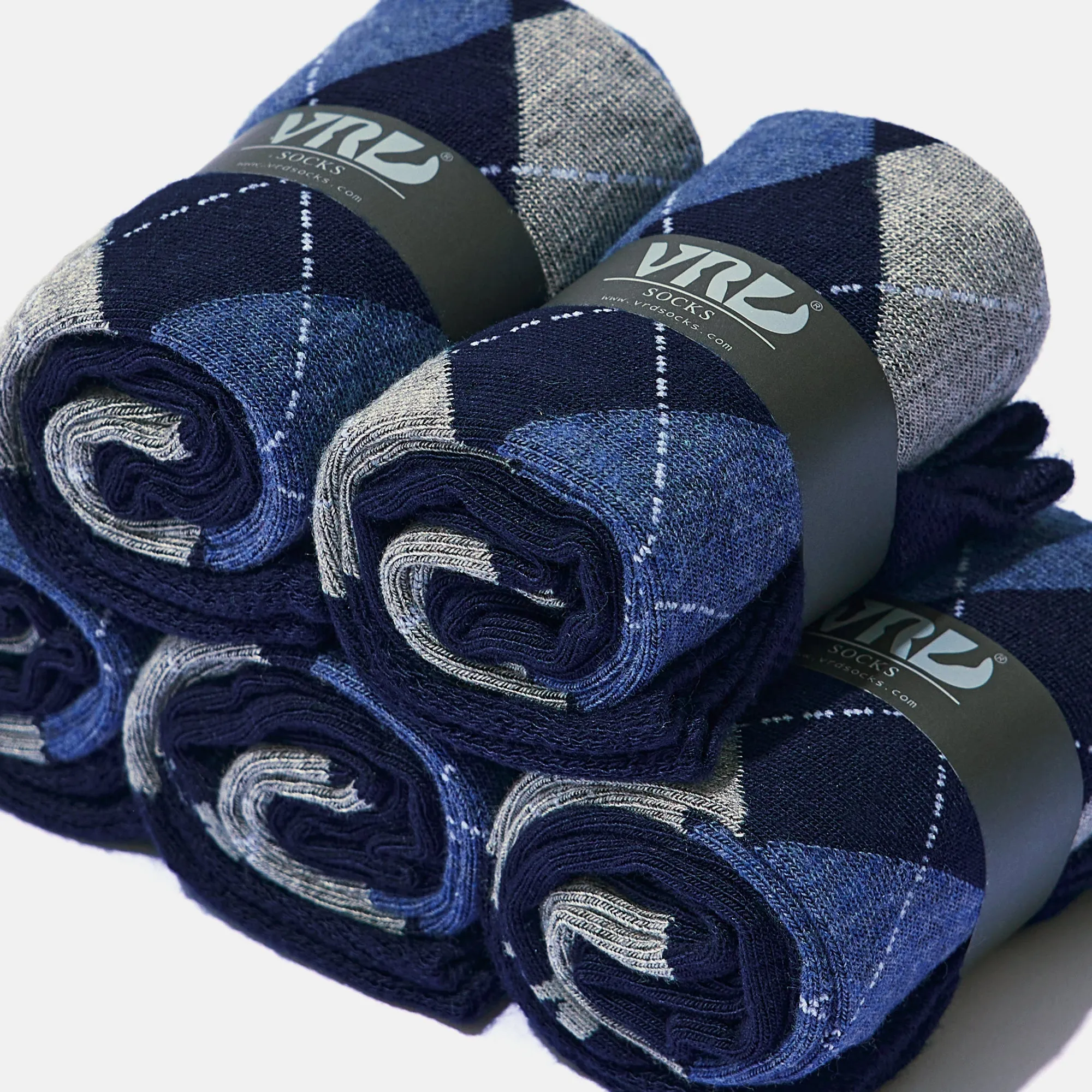 Men's Bamboo Dress Socks  All Argyle Design Pack of 1/3/5 Pairs