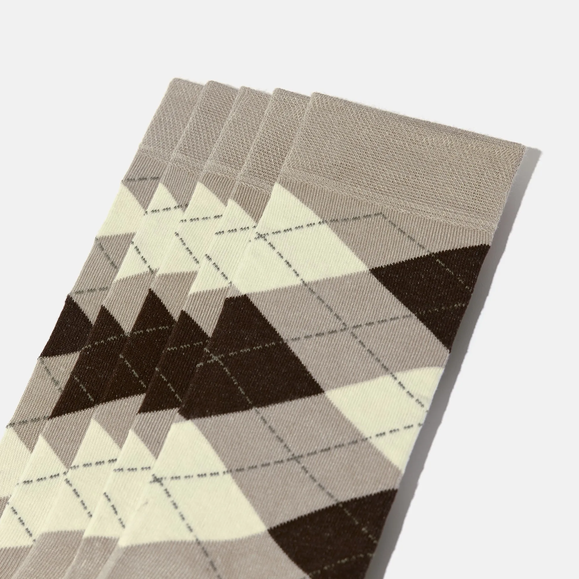 Men's Bamboo Dress Socks  All Argyle Design Pack of 1/3/5 Pairs