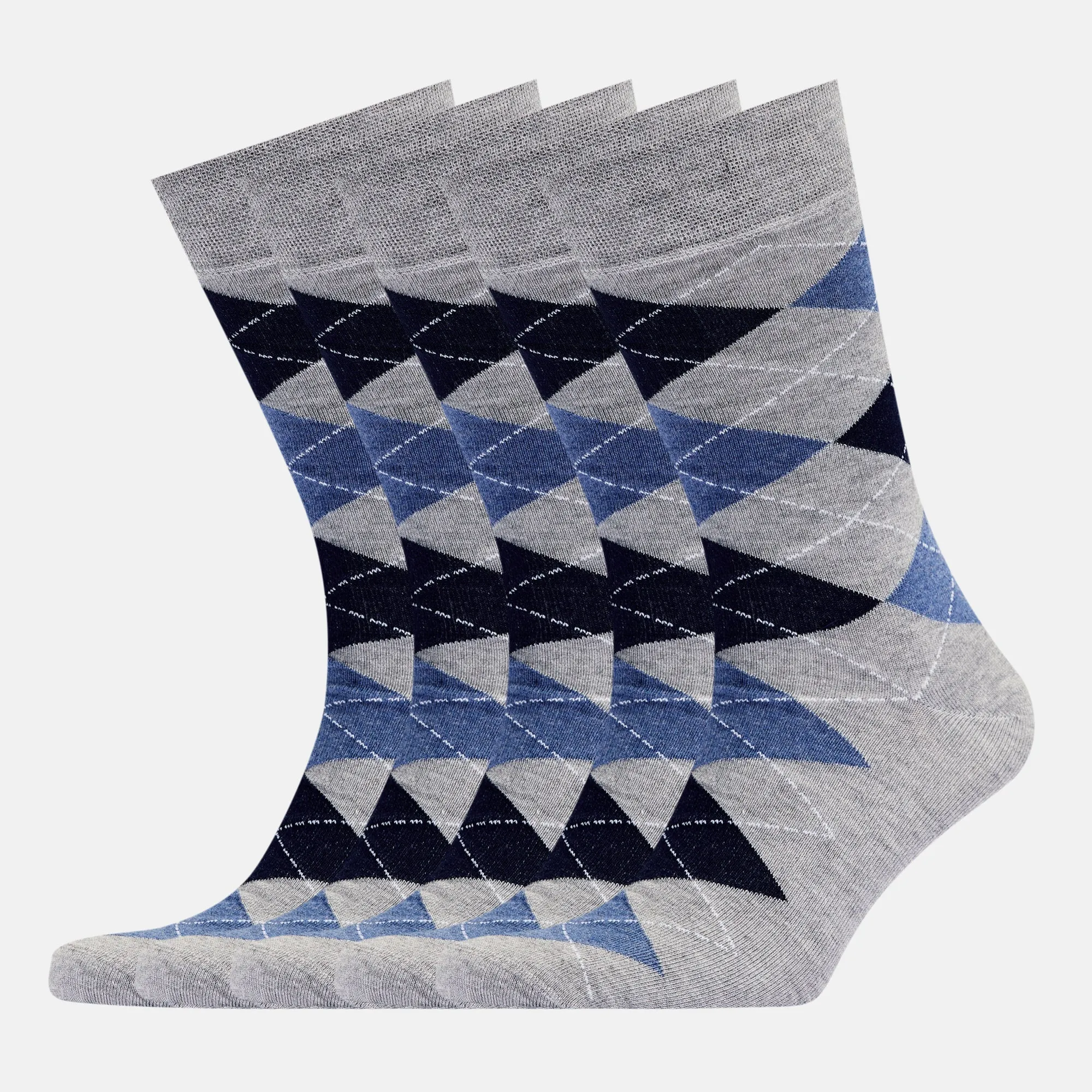 Men's Bamboo Dress Socks  All Argyle Design Pack of 1/3/5 Pairs
