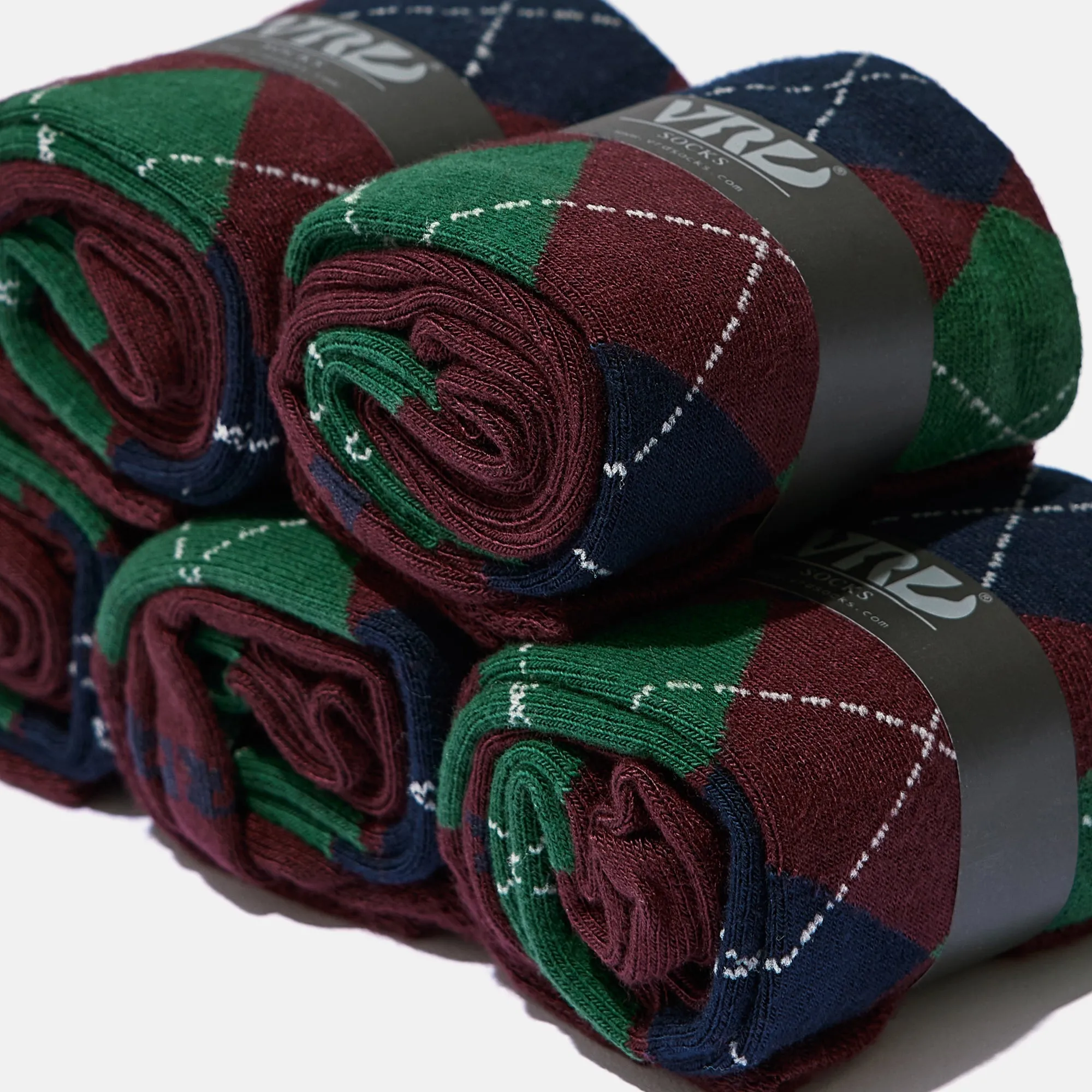 Men's Bamboo Dress Socks  All Argyle Design Pack of 1/3/5 Pairs