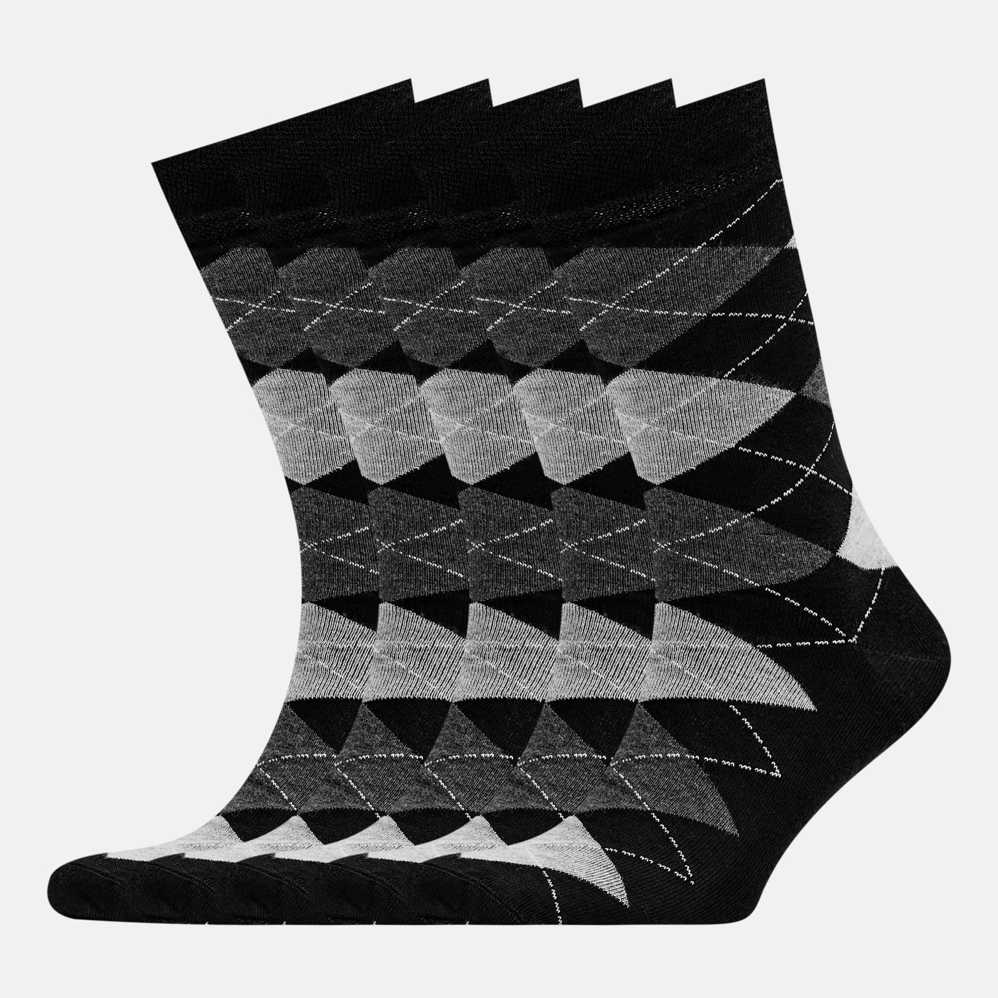 Men's Bamboo Dress Socks  All Argyle Design Pack of 1/3/5 Pairs