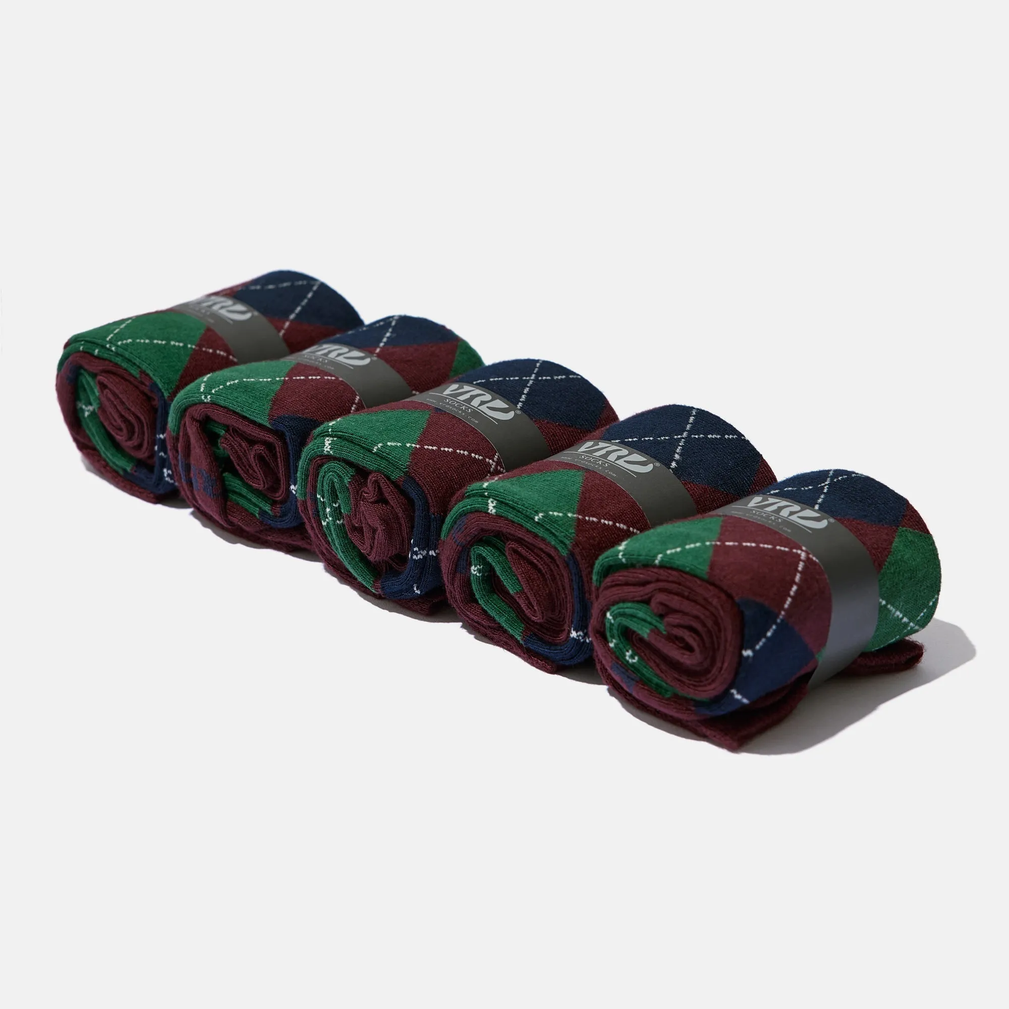 Men's Bamboo Dress Socks  All Argyle Design Pack of 1/3/5 Pairs