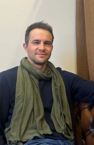 Men's Lightweight Scarf - Merino/Tencel