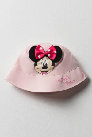 Minnie Mouse Bucket Hat Pink