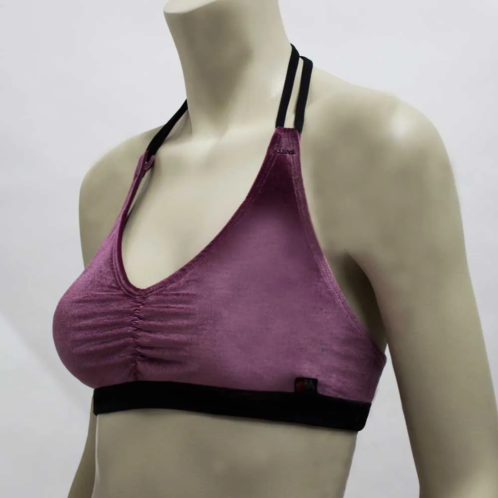 Monique Top- Mauve Velvet