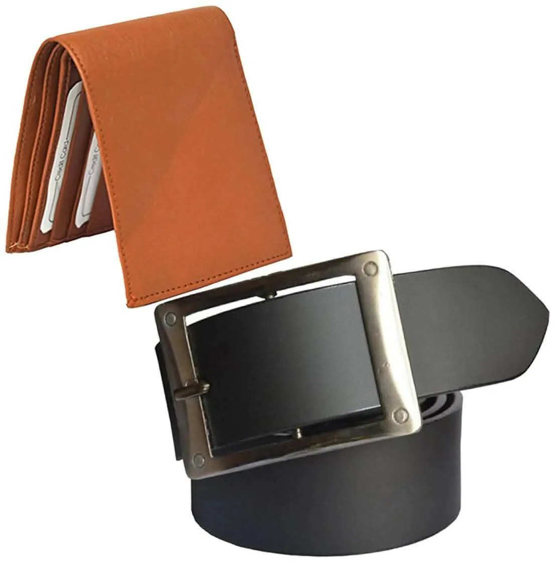 Multispace Fancy Modern Men Belt With Wallet Combo